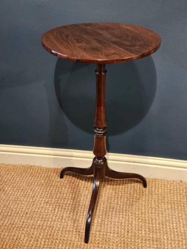 Regency Rosewood Tripod Table - Image 2