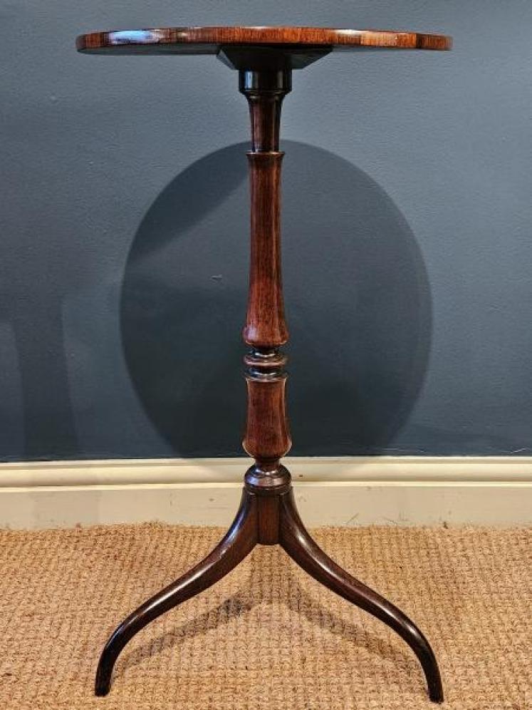 Regency Rosewood Tripod Table - Image 4
