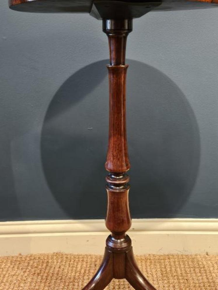 Regency Rosewood Tripod Table - Image 6