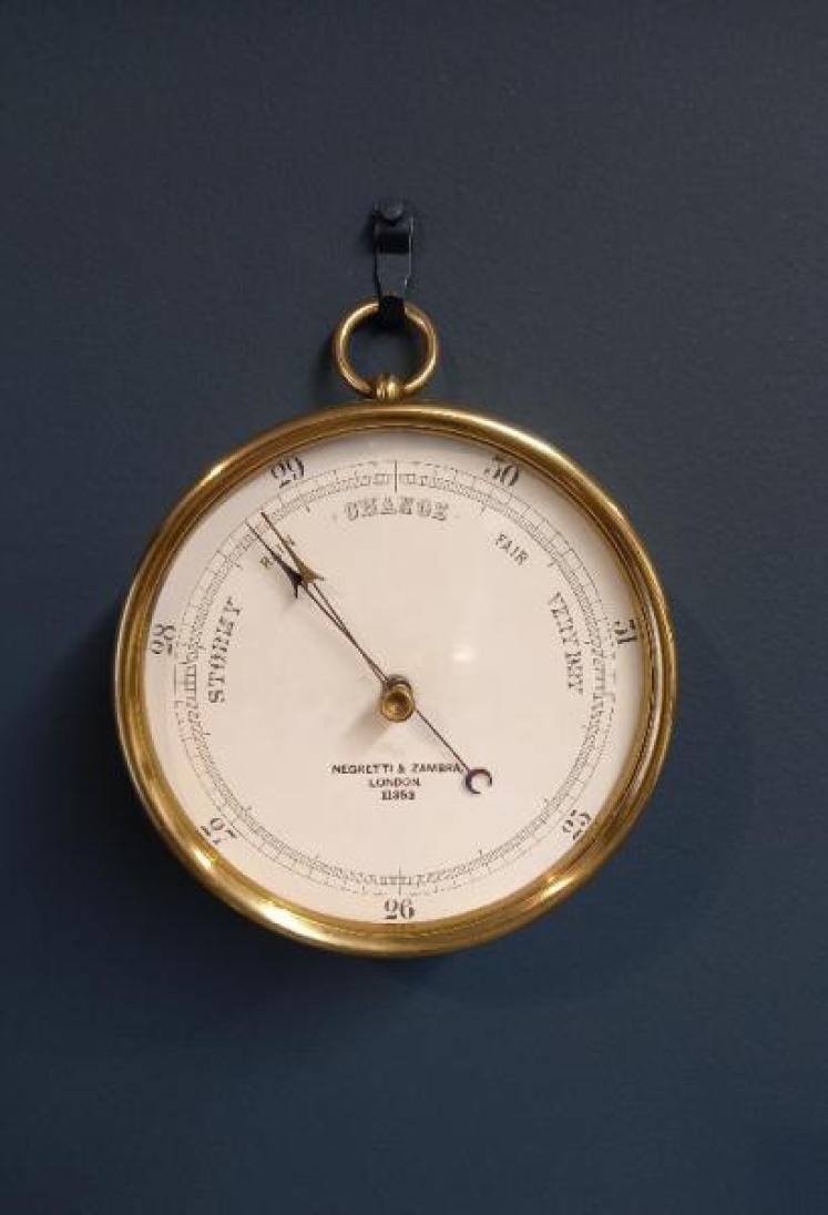 Victorian Negretti & Zambra Marine Barometer - Image 1