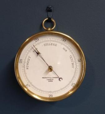 Victorian Negretti & Zambra Marine Barometer