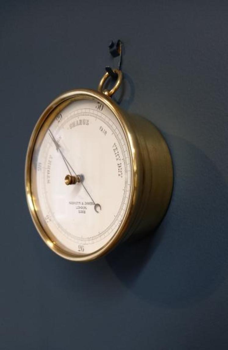 Victorian Negretti & Zambra Marine Barometer - Image 4
