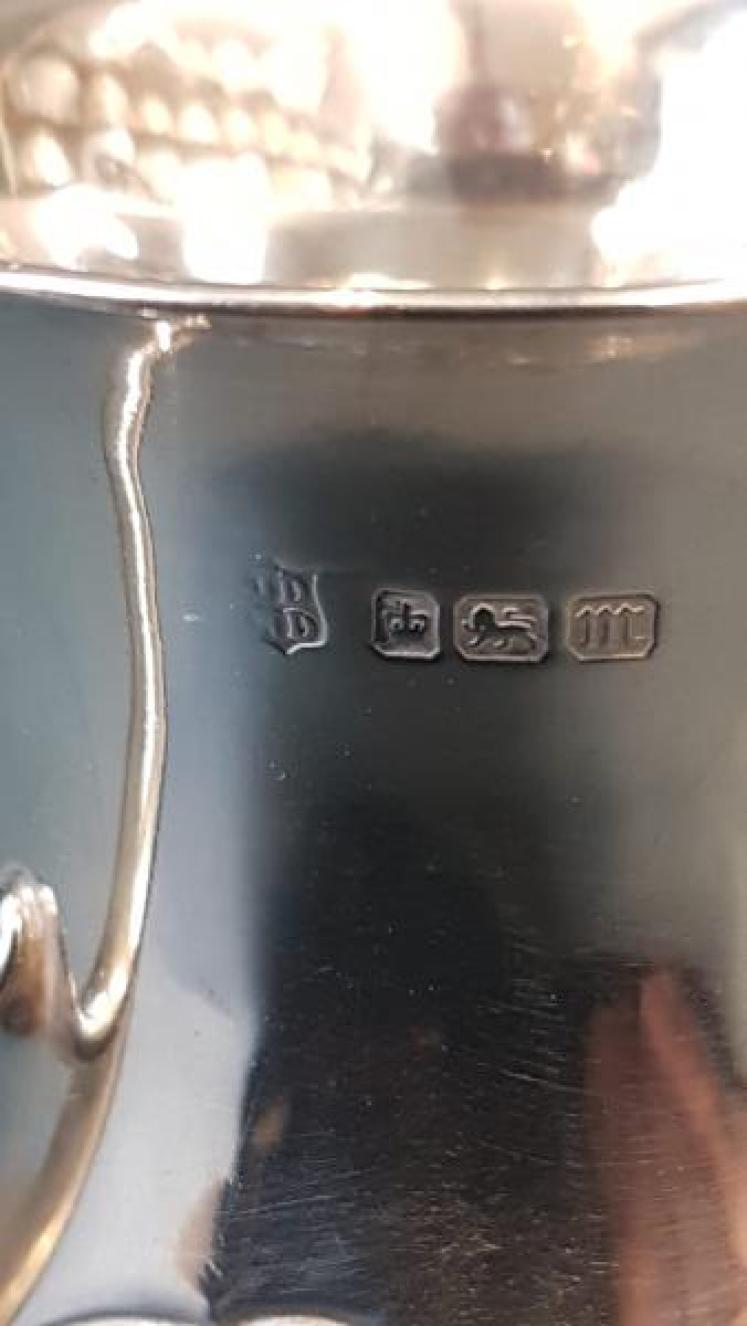 Edwardian Silver Mug  - Image 3