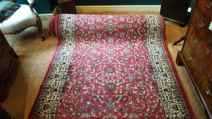 26' Pure Wool Carpet Runner - Image 1
