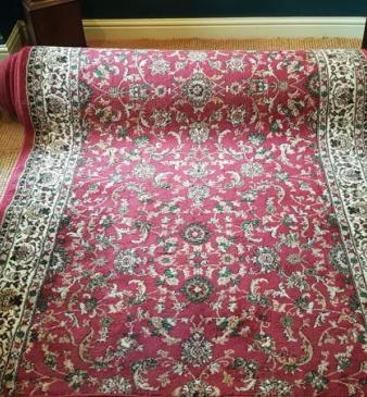 26' Pure Wool Carpet Runner