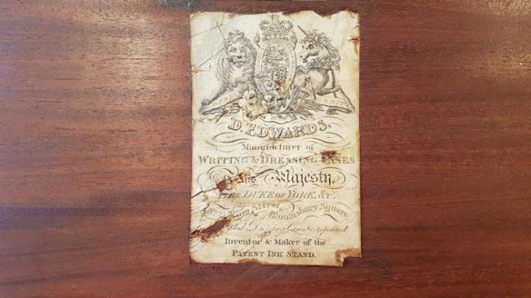 Early Victorian Rosewood Writing Box  - Image 4