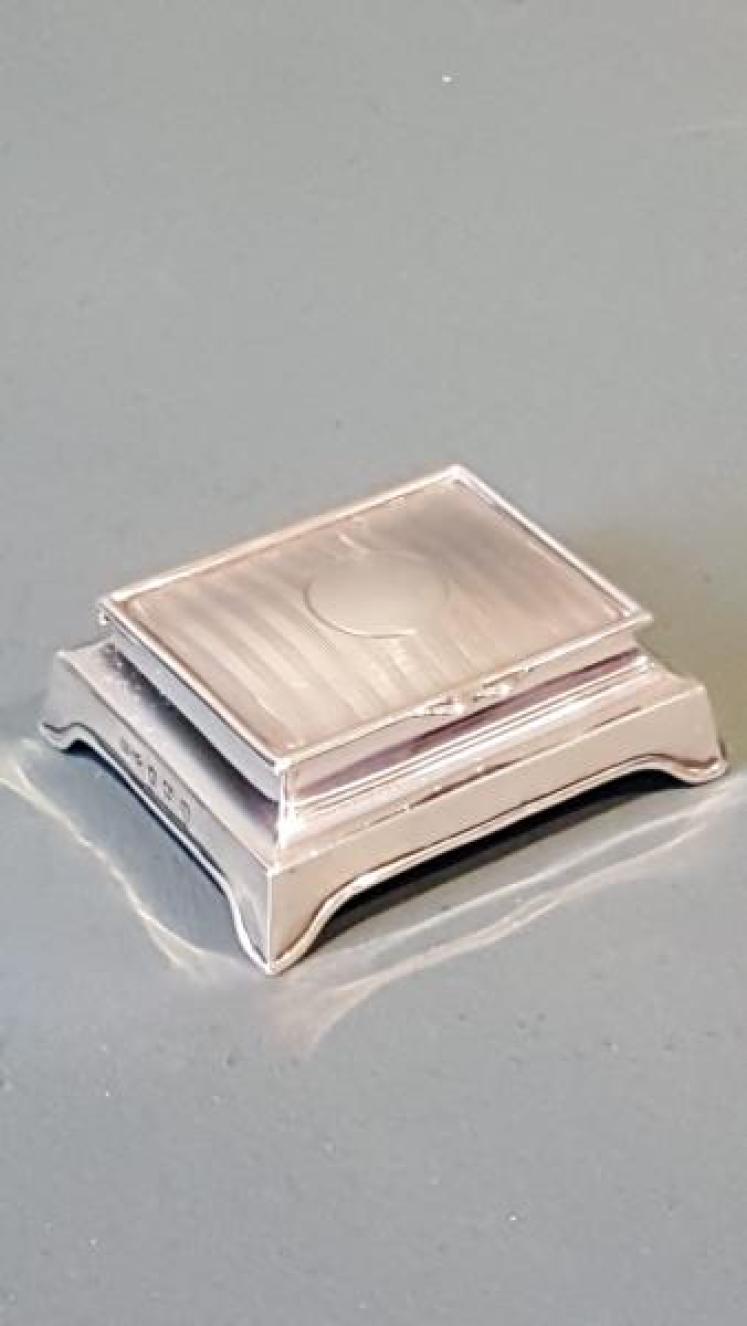 Silver Stamp Box  - Image 1