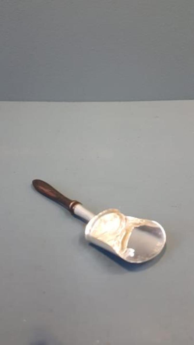George III Silver Tea Scoop  - Image 1