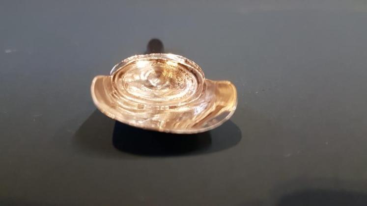 George III Silver Tea Scoop  - Image 5