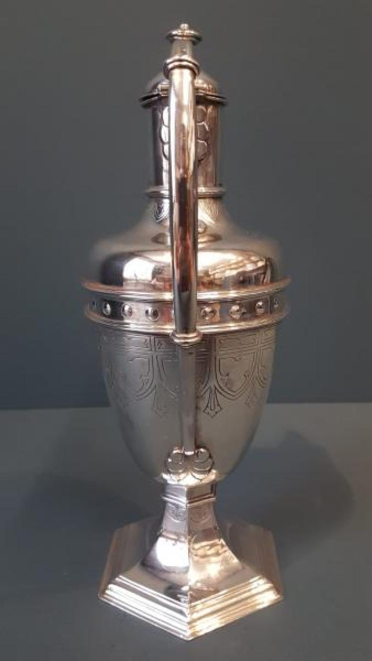 Large George V Silver Wine Ewer - Image 7