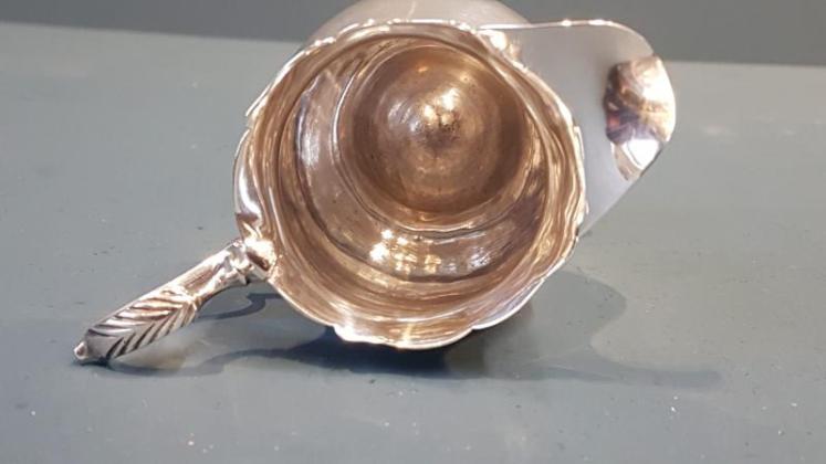 George III Silver Cream Jug - Image 6