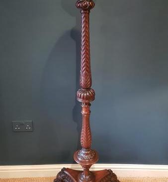 Impressive Late Victorian Standard Lamp