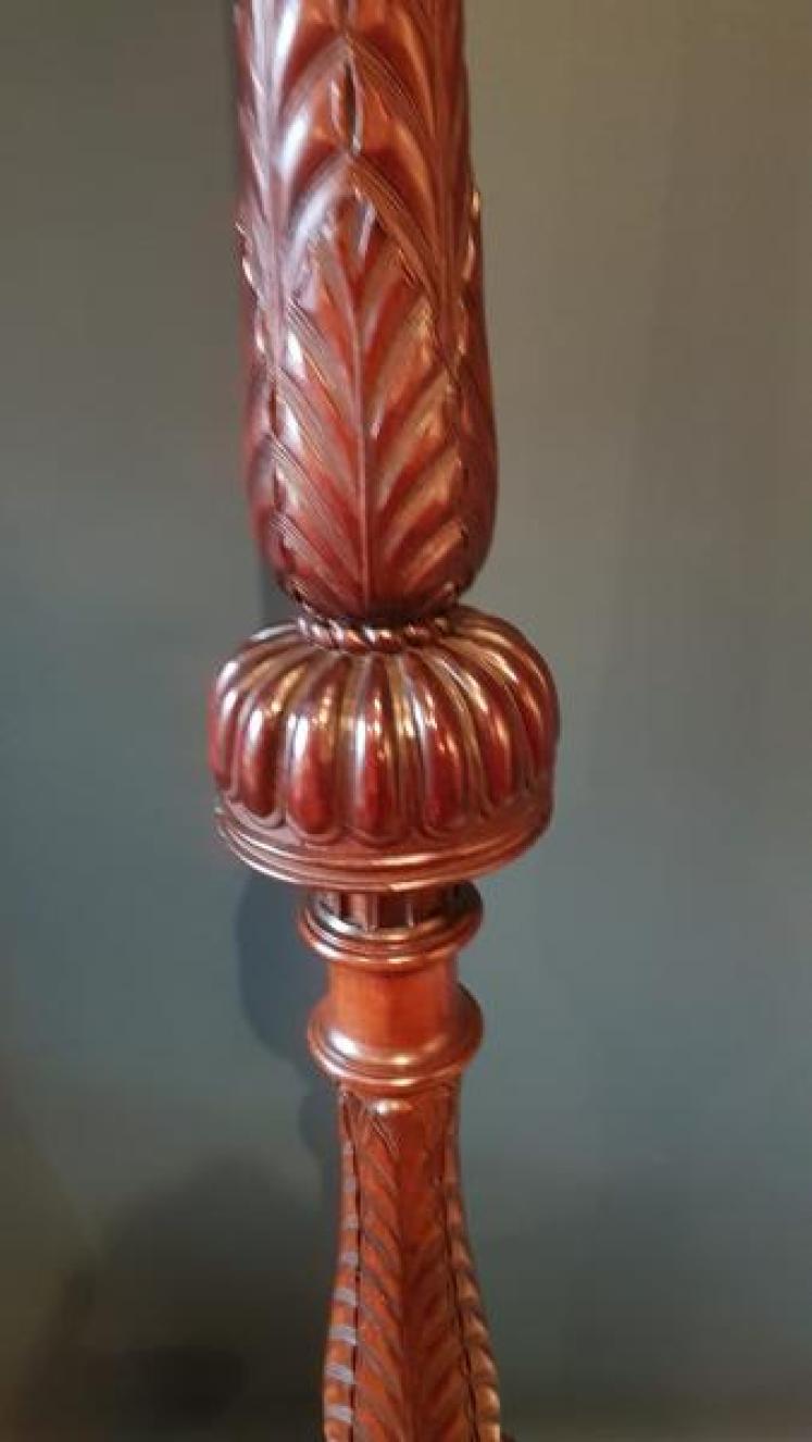 Impressive Late Victorian Standard Lamp - Image 4