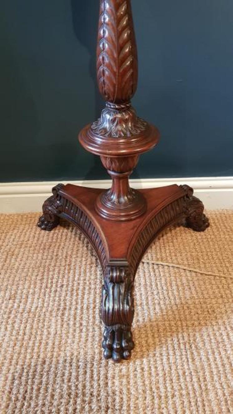 Impressive Late Victorian Standard Lamp - Image 6