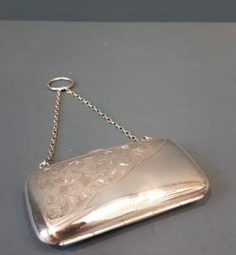 Edwardian Chester Silver Purse 