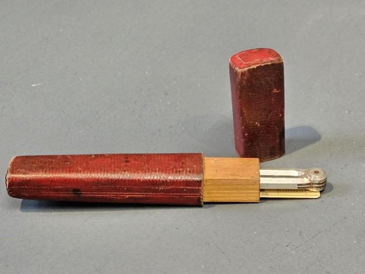 Early Victorian Silver Draughtsman Dividers  - Image 3