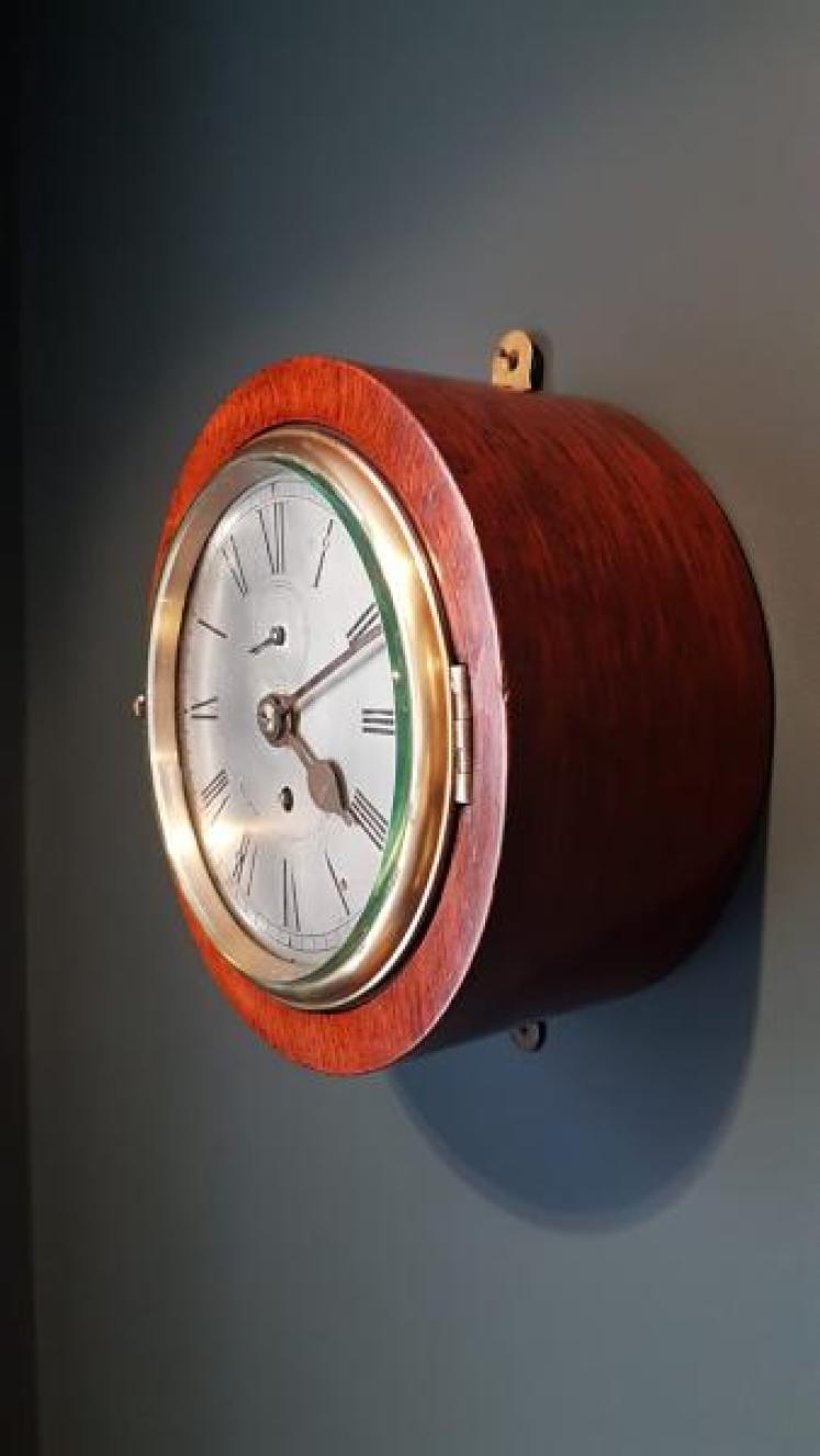 Victorian Fusee Library Clock - Image 6