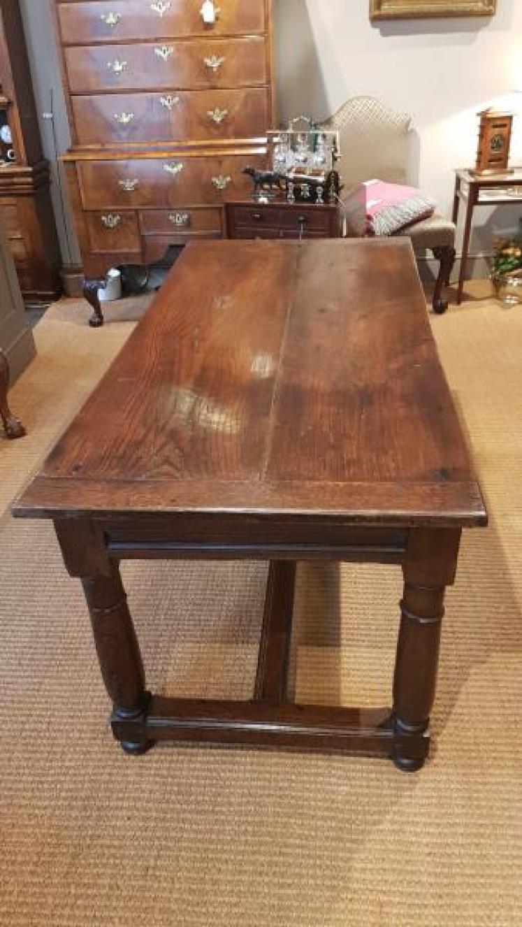 George II Oak Refectory Table.c.1740  - Image 2
