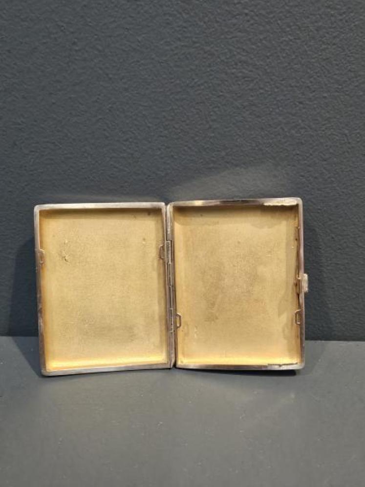 Outstanding Silver and Enamel Cheroot Case - Image 4