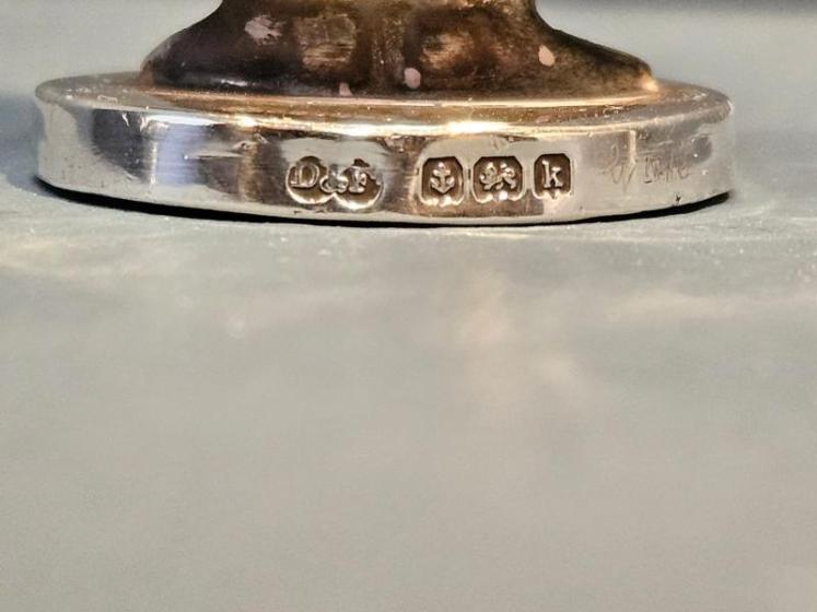 Rare Edwardian Silver Soldier Pepper Pot  - Image 5