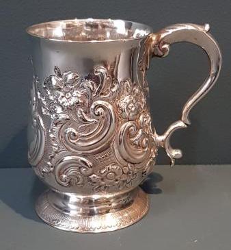 George III Silver Mug by Peter and Ann Bateman