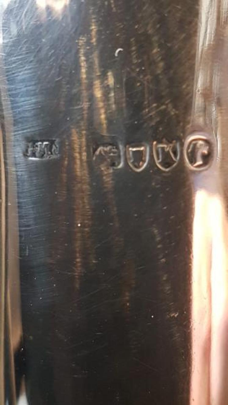 Victorian Silver Pint Tankard - Image 3