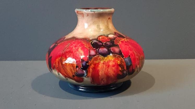 Moorcroft Leaf and Berries Flambe Vase - Image 2