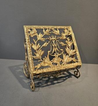Victorian Brass Book Easel
