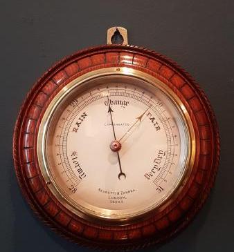 Negretti and Zambra Oak Cased Barometer