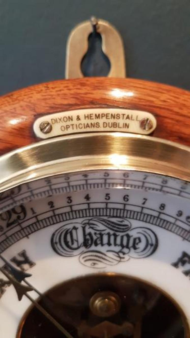 Victorian Dublin Aneroid Barometer - Image 2