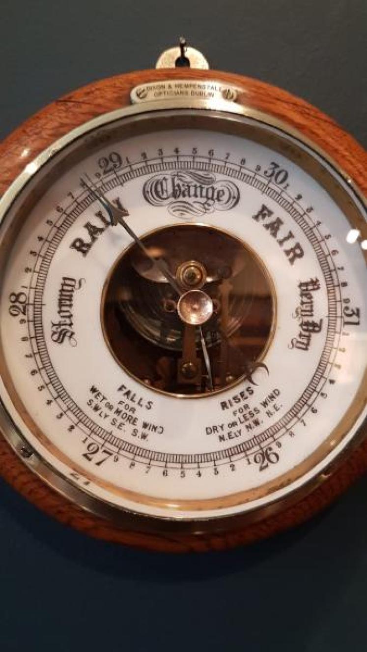 Victorian Dublin Aneroid Barometer - Image 4
