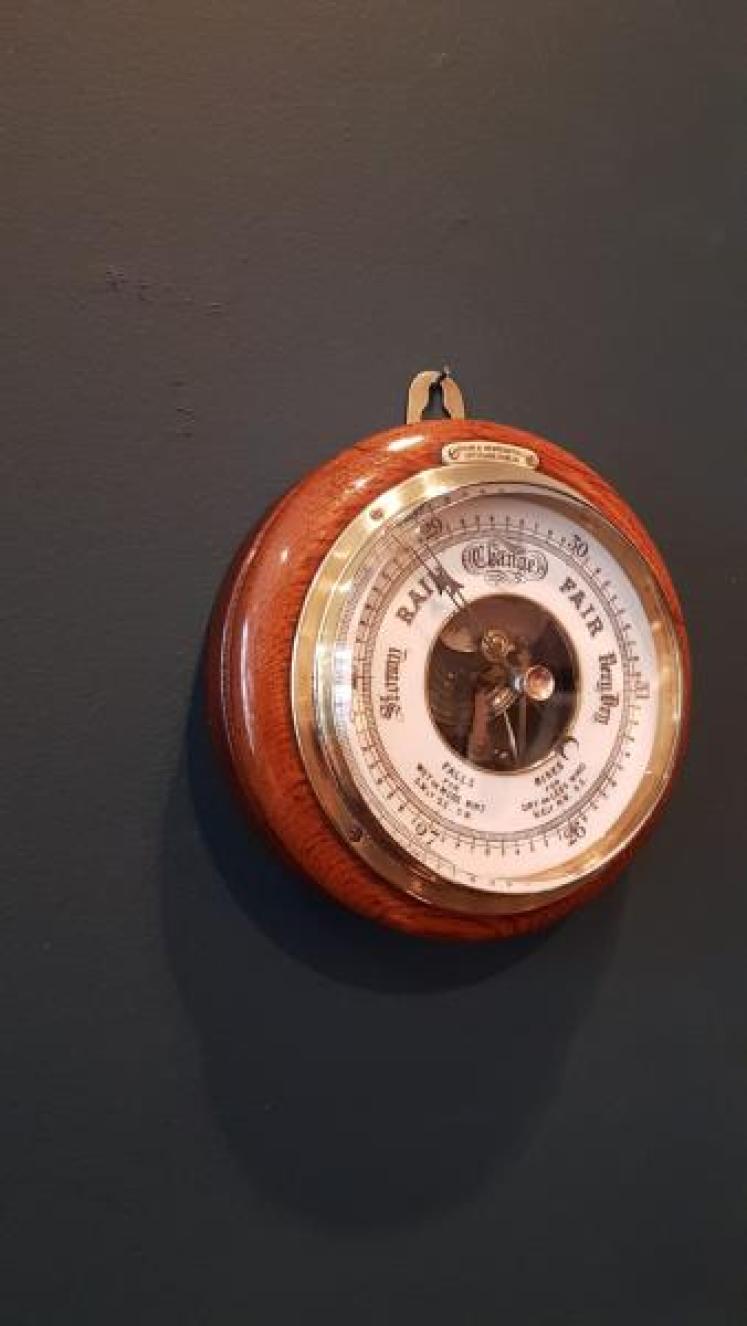 Victorian Dublin Aneroid Barometer - Image 6