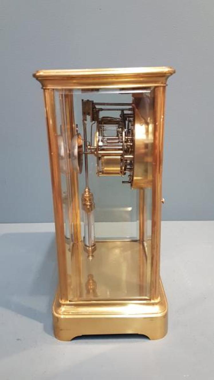Victorian Four Glass Clock - Image 7