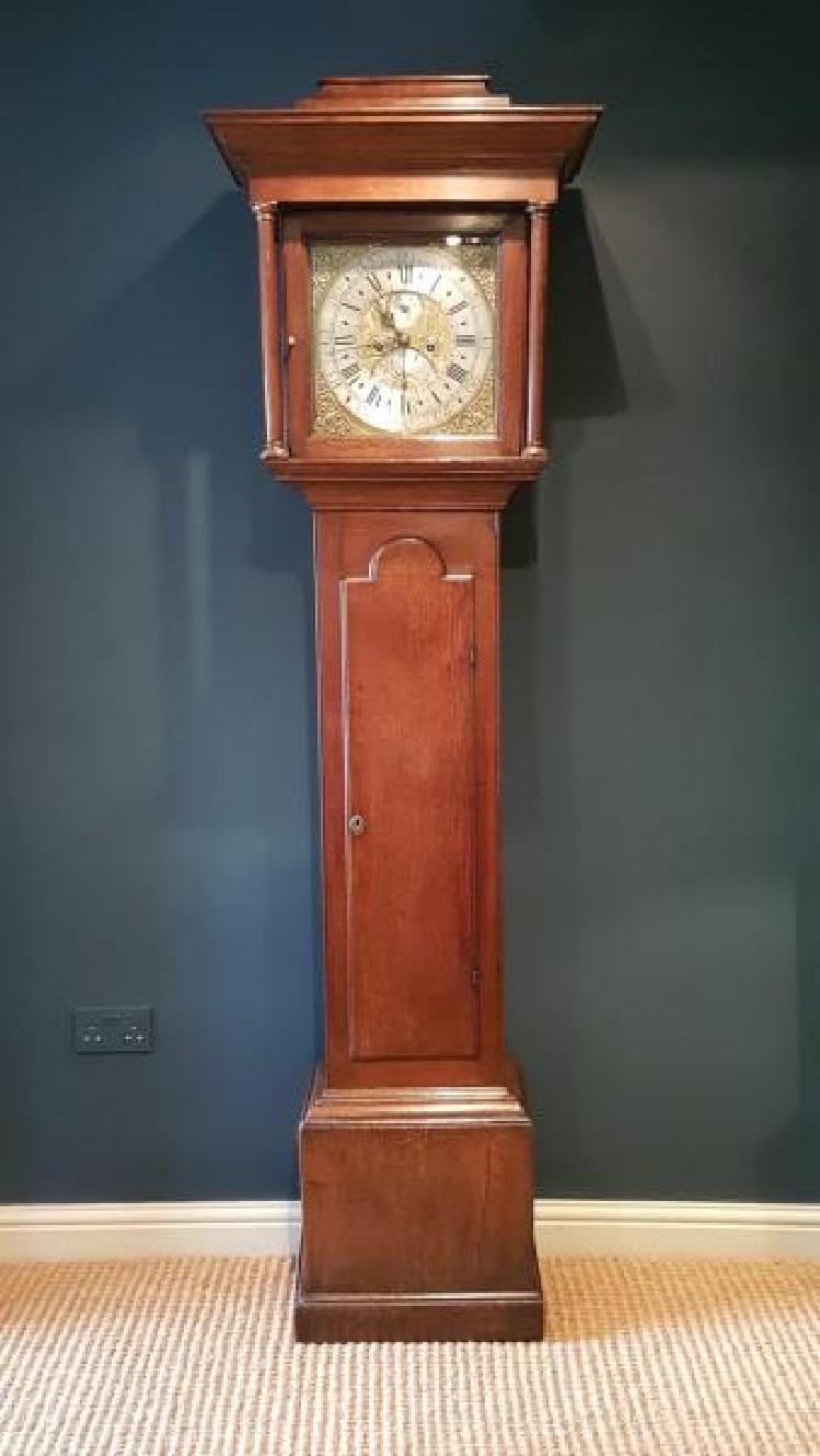 George II South of Rotherham Longcase Clock - Image 1