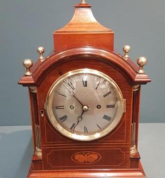 Russells Liverpool Double Fusee Bracket Clock