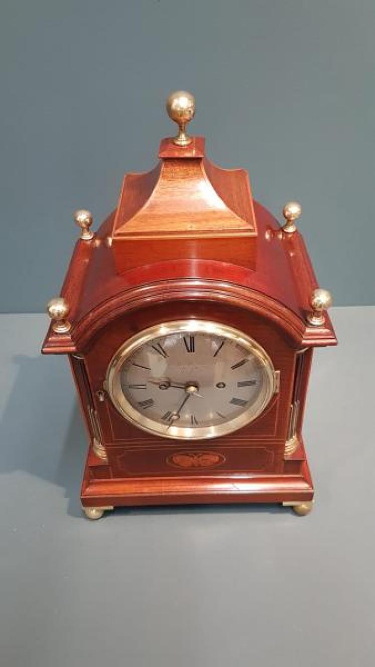 Russells Liverpool Double Fusee Bracket Clock - Image 5