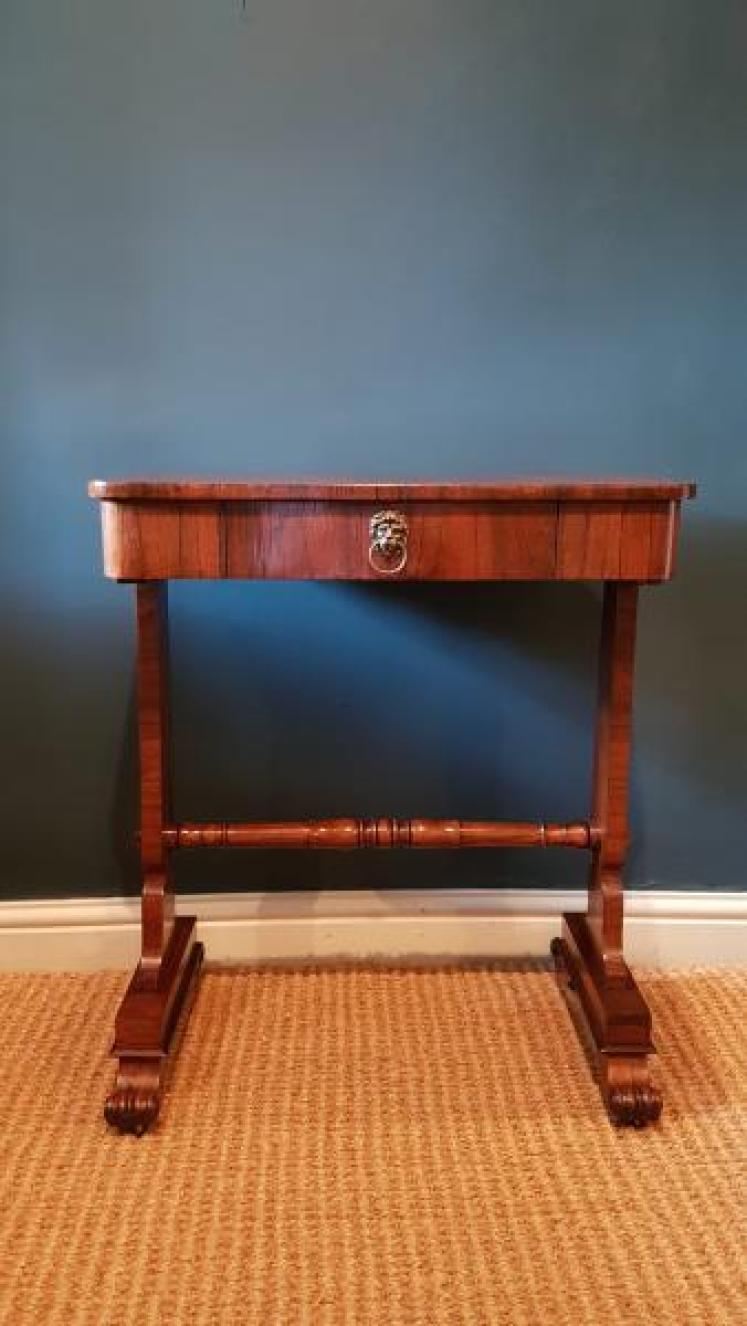 Regency Rosewood Lamp Table - Image 1