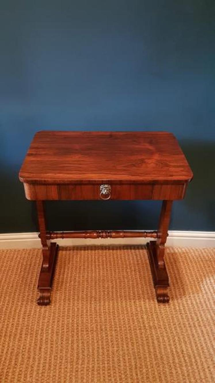 Regency Rosewood Lamp Table - Image 2