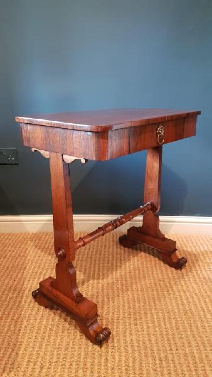 Regency Rosewood Lamp Table - Image 6
