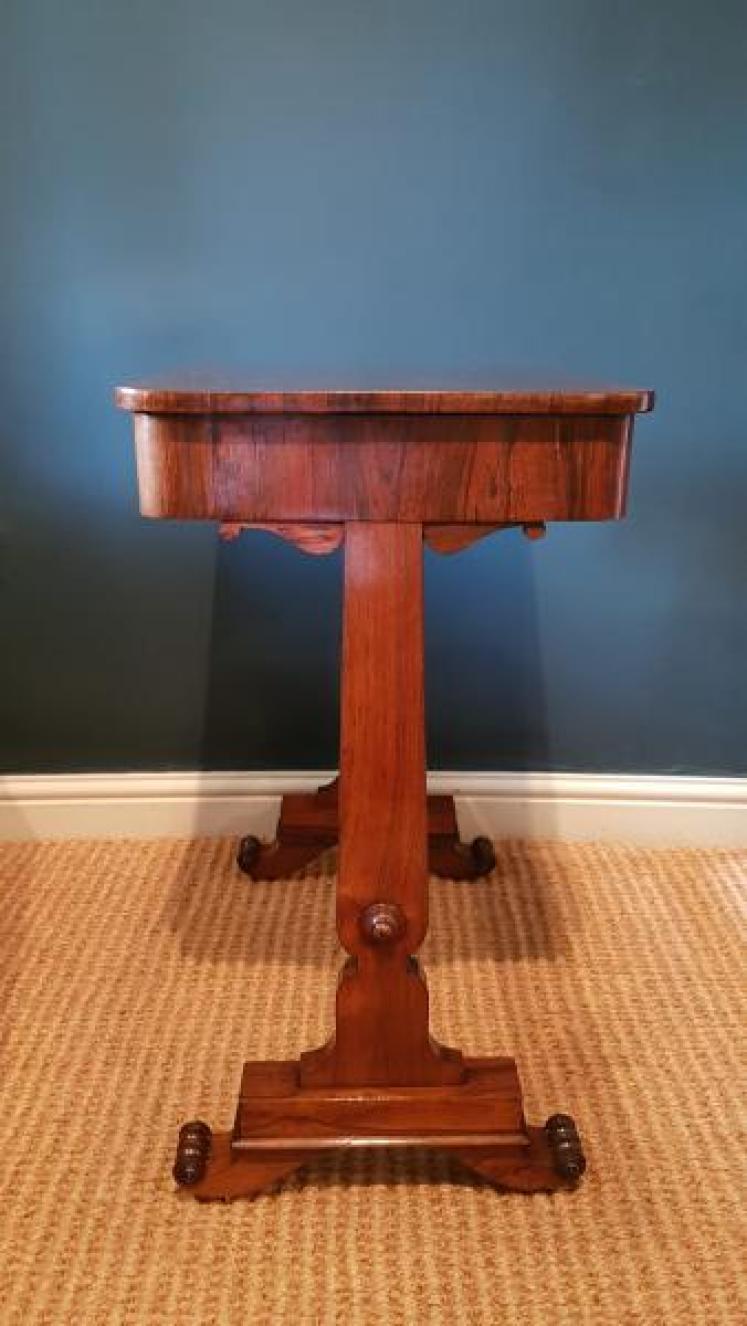 Regency Rosewood Lamp Table - Image 7