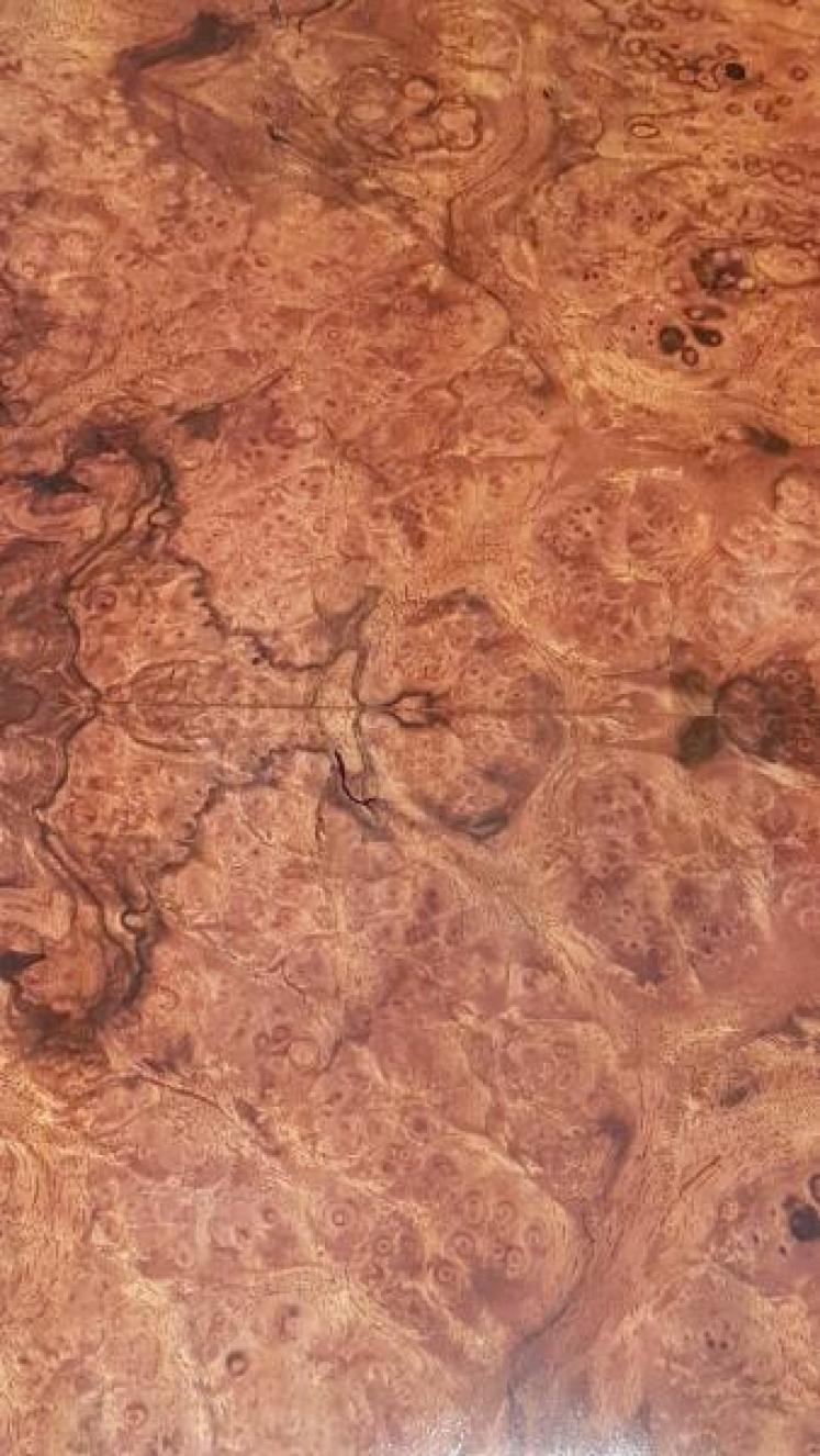 Superior Quality Victorian Burr Walnut Fold Over Gaming Table - Image 6