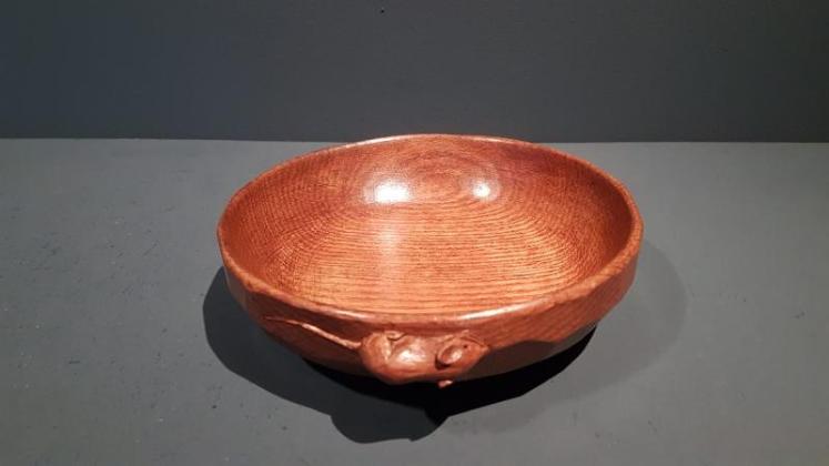 Superb 1950's 6" Mouseman Nut Bowl - Image 1