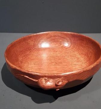Superb 1950's 6" Mouseman Nut Bowl