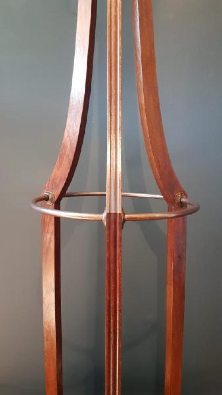 Arts and Crafts Oak Hall Stand - Image 2