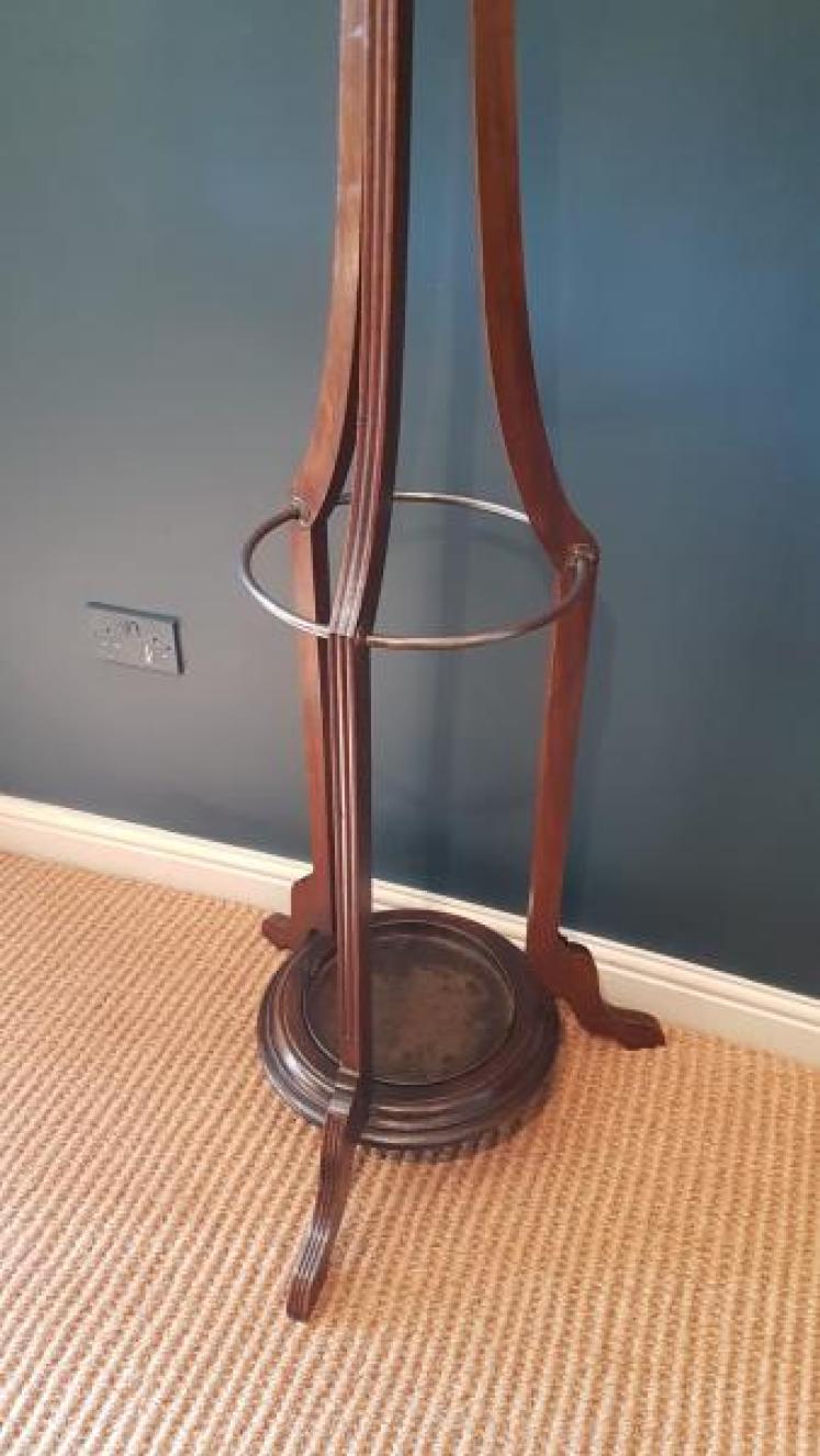 Arts and Crafts Oak Hall Stand - Image 6