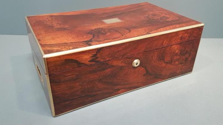 Sampson Mordan Rosewood Writing Slope  - Image 3