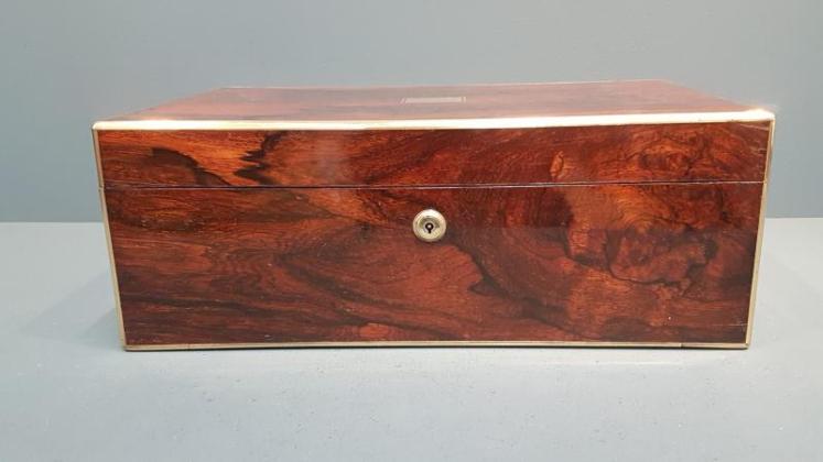 Sampson Mordan Rosewood Writing Slope  - Image 4