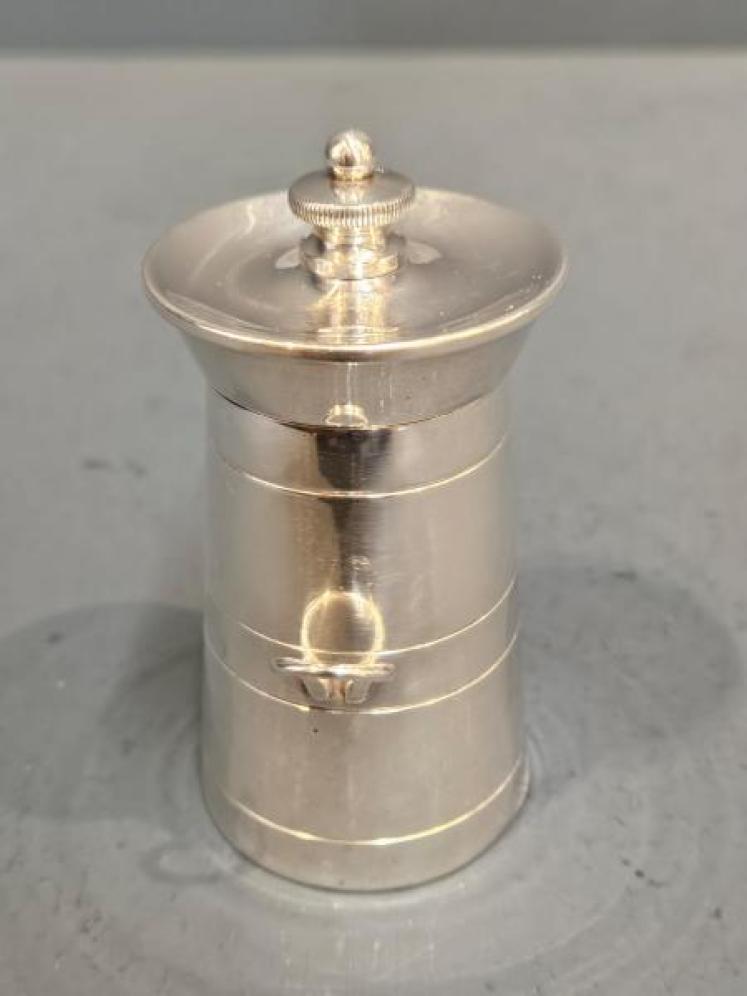 Silver Milk Churn Pepper Grinder  - Image 2