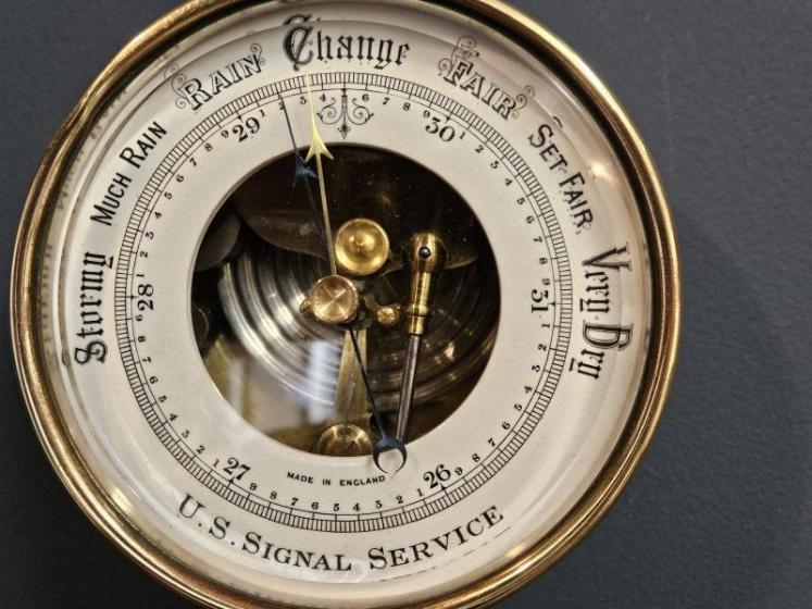 Edwardian US Signal Service Barometer  - Image 4