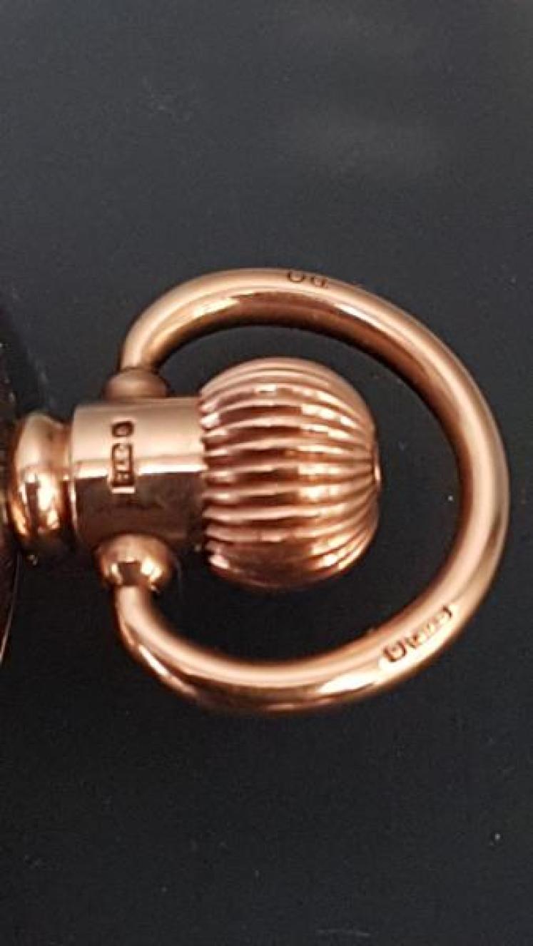 Immaculate 9ct Gold Hunter Pocket Watch - Image 6